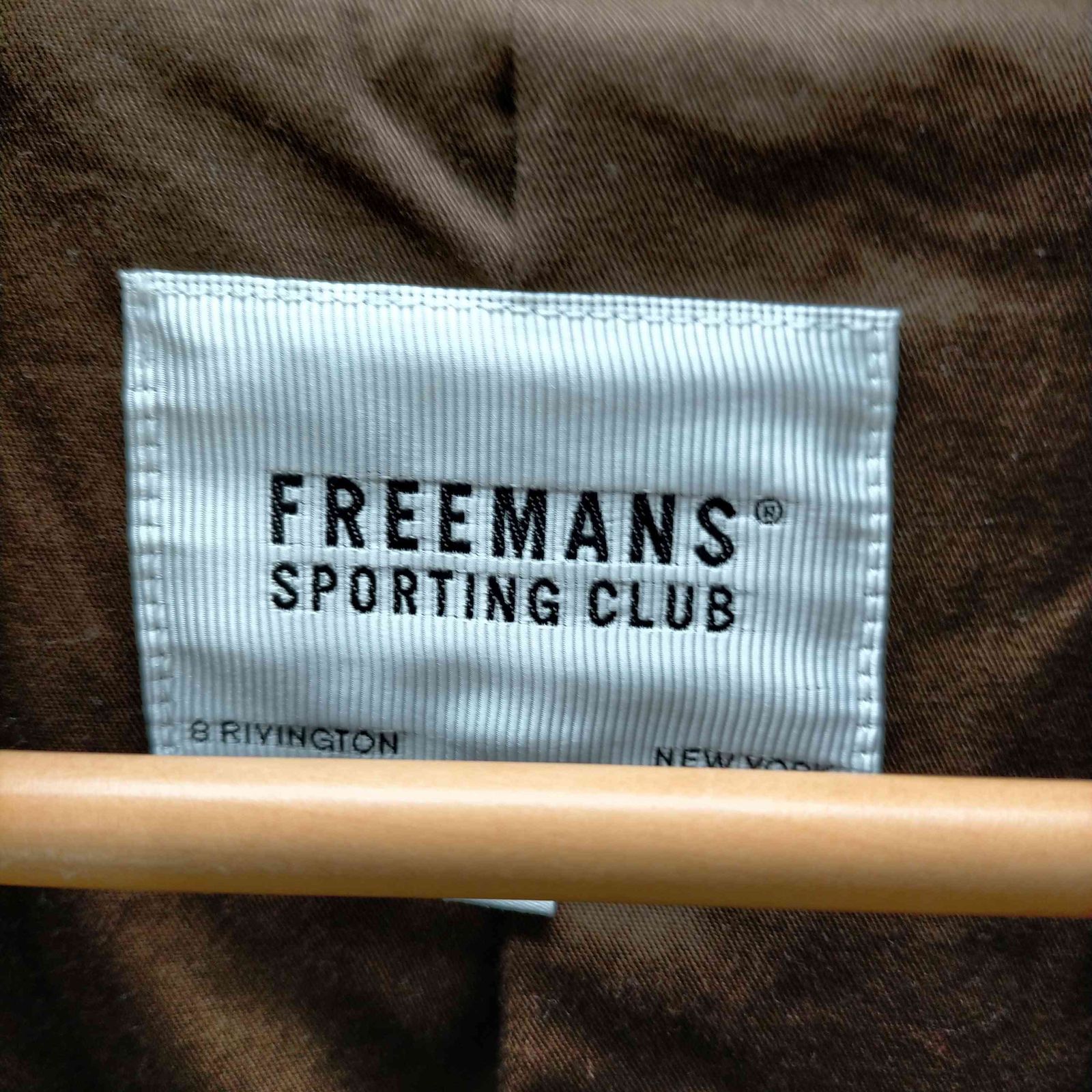 フリーマンズ スポーティング クラブ チェスターコート FREEMANS SPORTING CLUB アメリカ製 チェスターコート 36