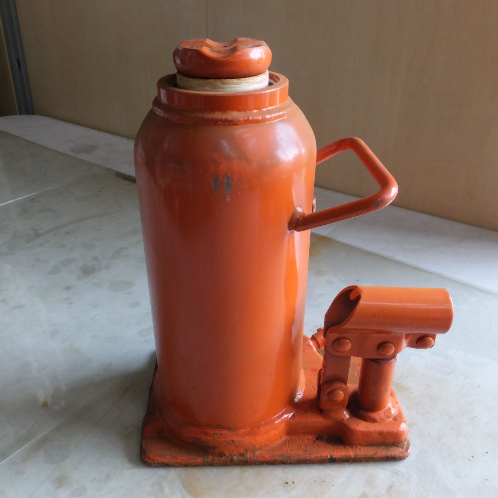 ◆マサダ 油圧ジャッキ MHK-15N 工具 15トン 15ton 15000kg 15TON 油圧式 だるま ダルマ オイル 点検 整備 車載 自動車 MASADA 3 ◆