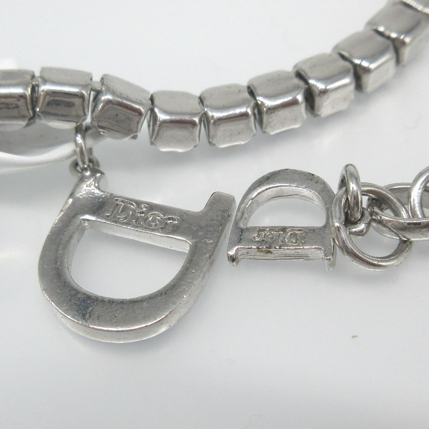 クリスチャンディオール フラワーモチーフ ラインストーン