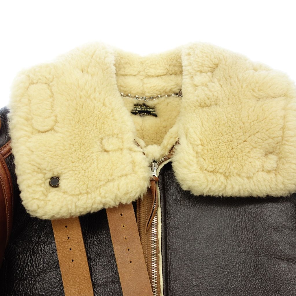 リアルマッコイズ フライトジャケット B-3 復刻 TALONジップ【AFG1