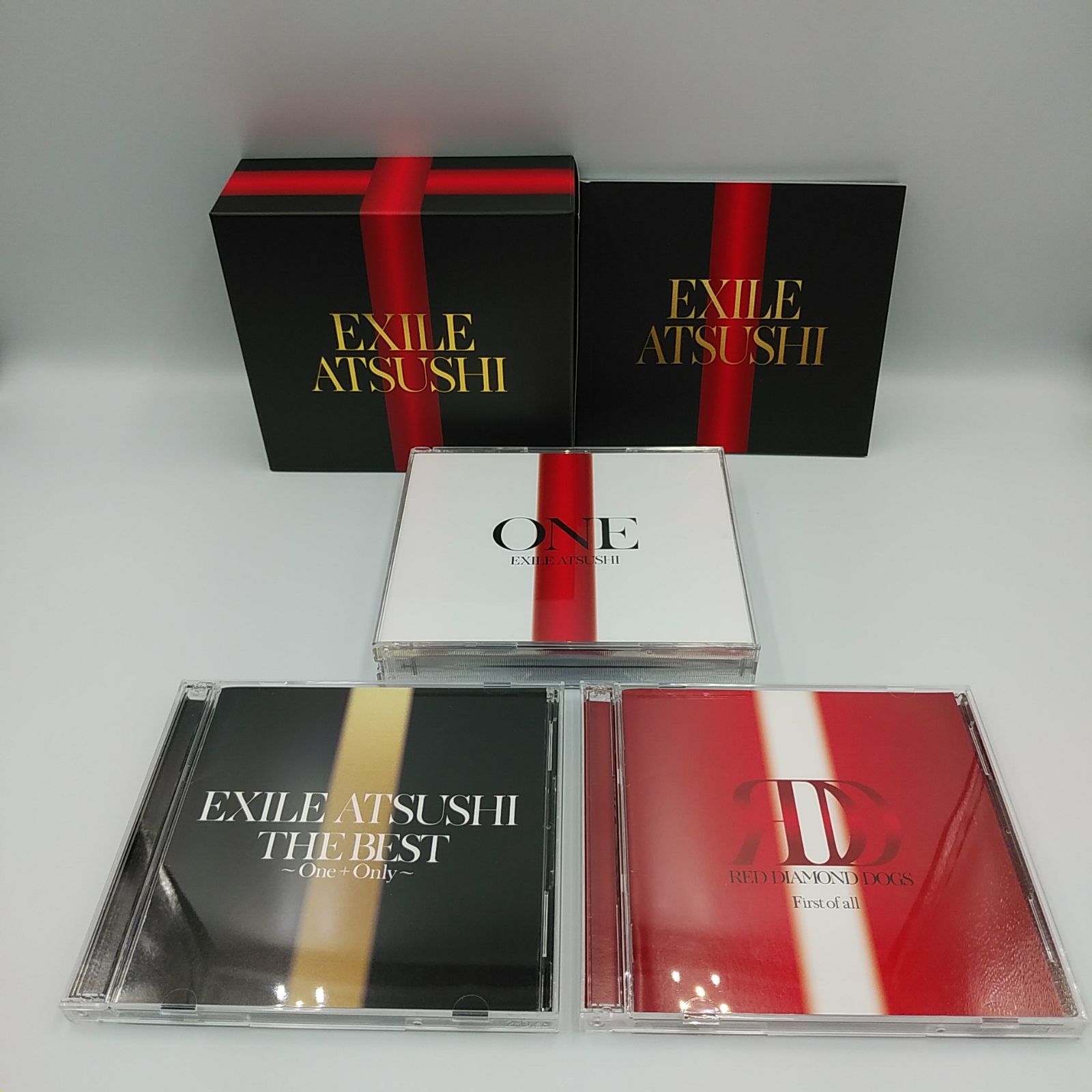 EXILE ATSUSHI】 ONE DVD付初回生産限定盤 邦楽CD ディスク (08-2023