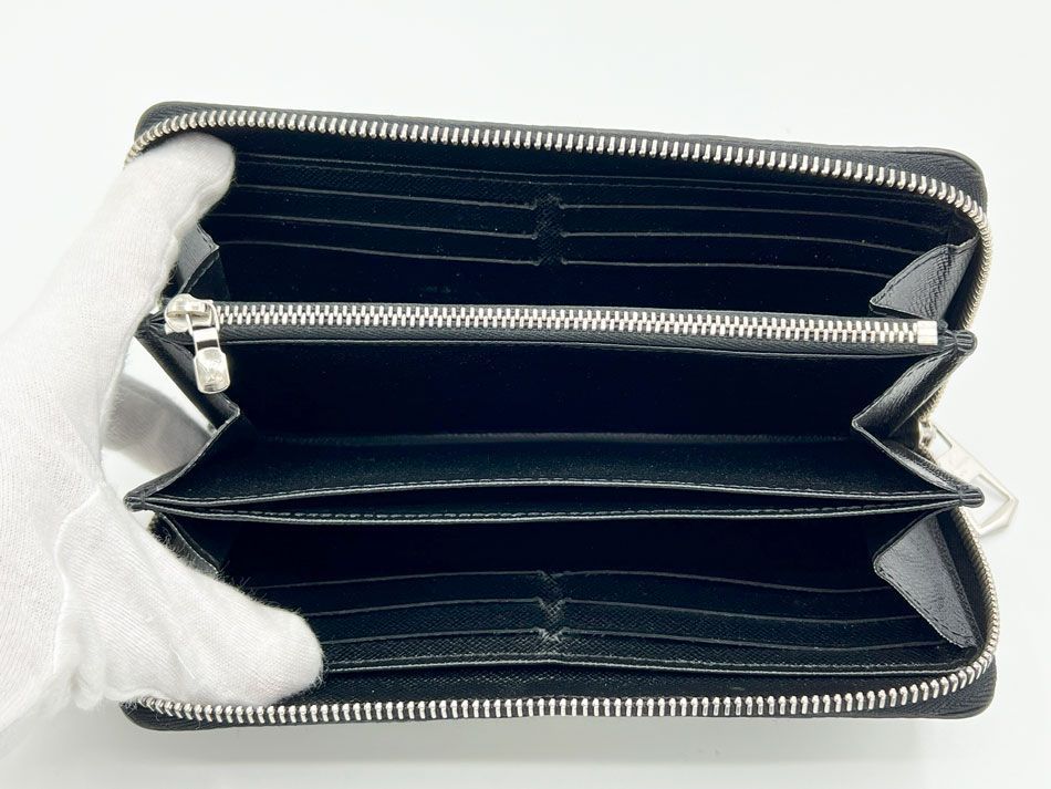 LV】M62522 プラティーヌ エッセンシャルV ジッピー・ウォレット 