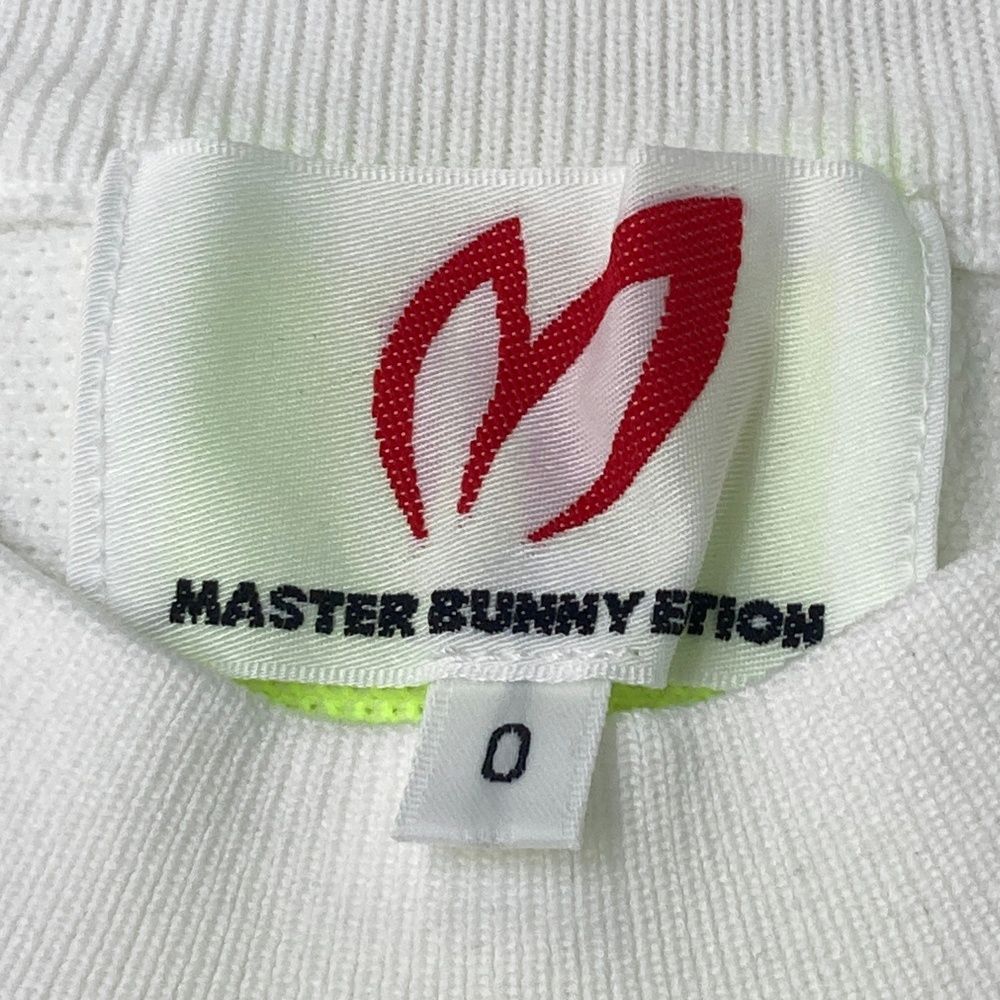 サイズ：0 MASTER BUNNY EDITION マスターバニーエディション 2024年モデル ニットベスト サイドジップ  ホワイト系 [240101483197] ゴルフウェア レディース ストスト サイズ：0 MASTER BUNNY EDITION マスターバニーエディション