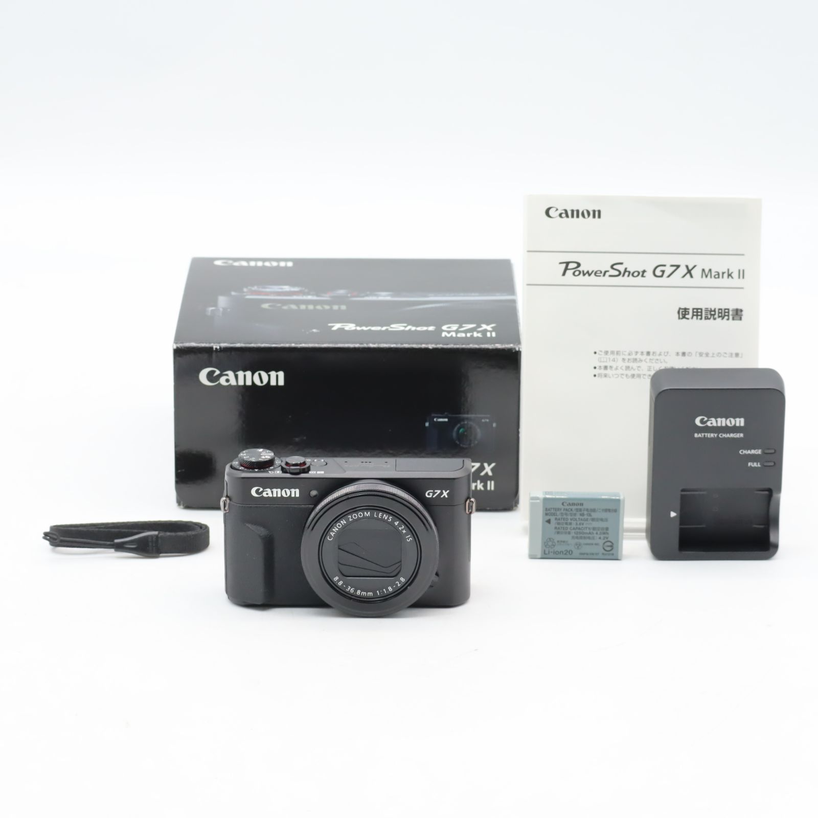 □ほぼ新品□ CANON デジタルカメラ PowerShot G7 X MarkII □ほぼ新品□ CANON デジタルカメラ PowerShot G7 X MarkII
