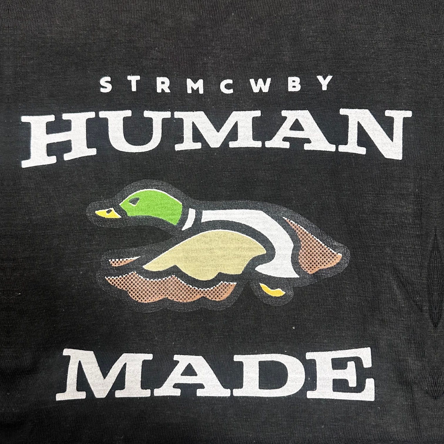 HUMAN MADE アヒルプリント Tシャツ ブラック　サイズXL HUMAN MADE アヒル プリント Tシャツ ヒューマンメイド ブラック XL