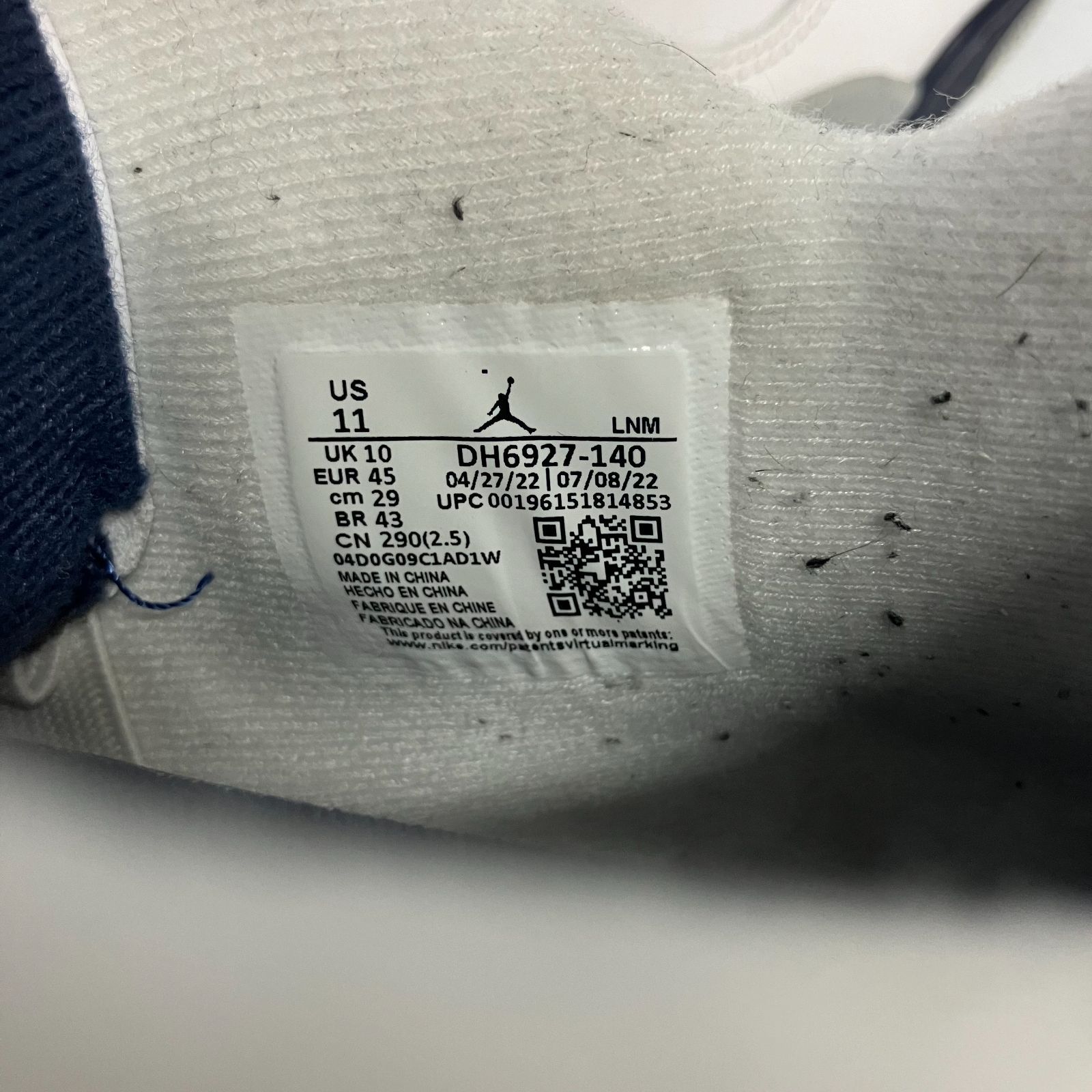 Nike Air Jordan 4 Midnight Navy ナイキ エアジョーダン4 