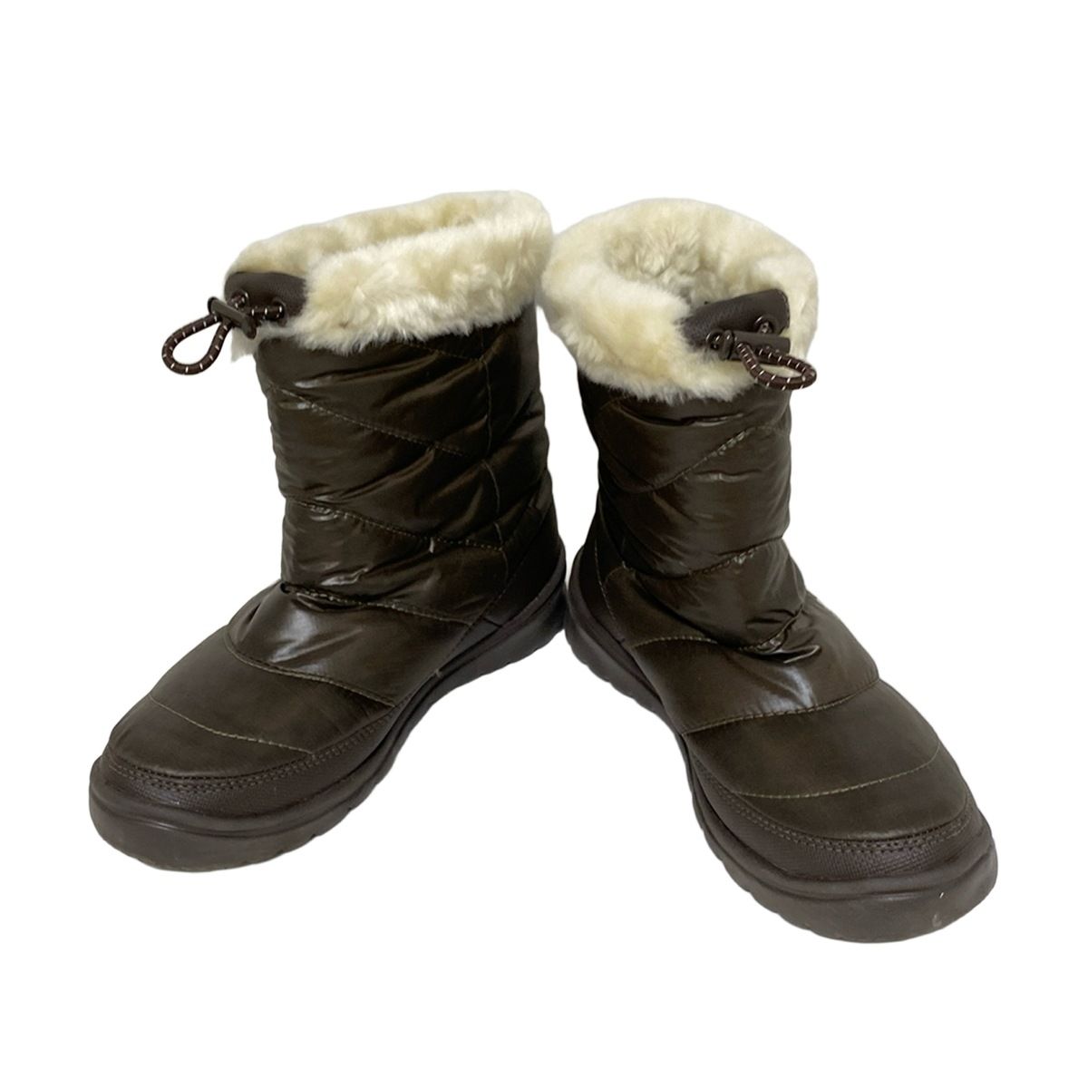 THE NORTH FACE ノースフェイス ショートブーツ 23 レディース - ダークブラウン