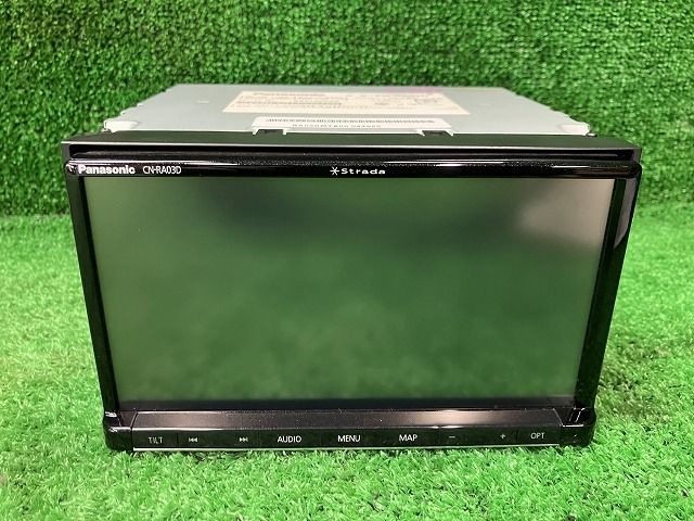 カーナビゲーション 社外 メモリー フルセグ 地図年式2019 パナソニック CN-RA03D BRIGHTFACE_UK
