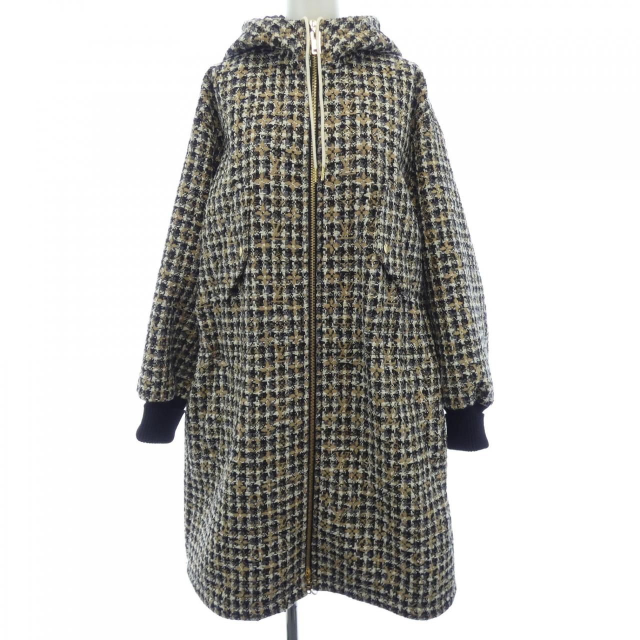 ルイヴィトン LOUIS VUITTON モノグラムツイード FMCO07JN0 コート