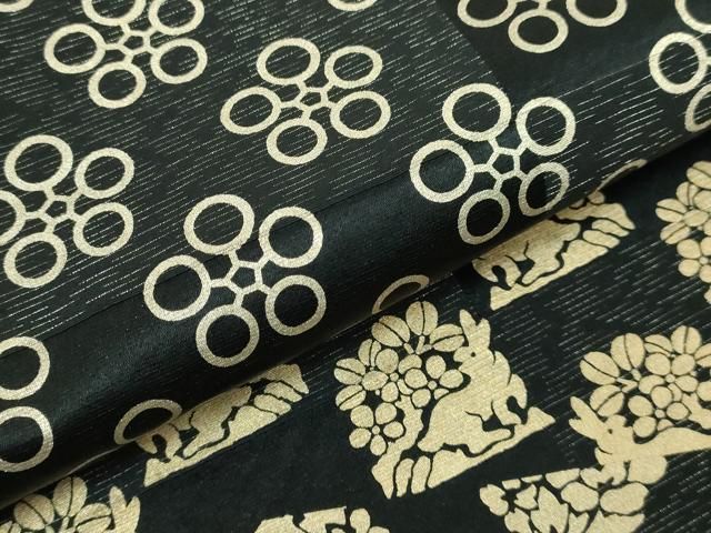 平和屋本店□極上 善之助 着物ブランド 一期一会 全通柄袋帯 名物裂  