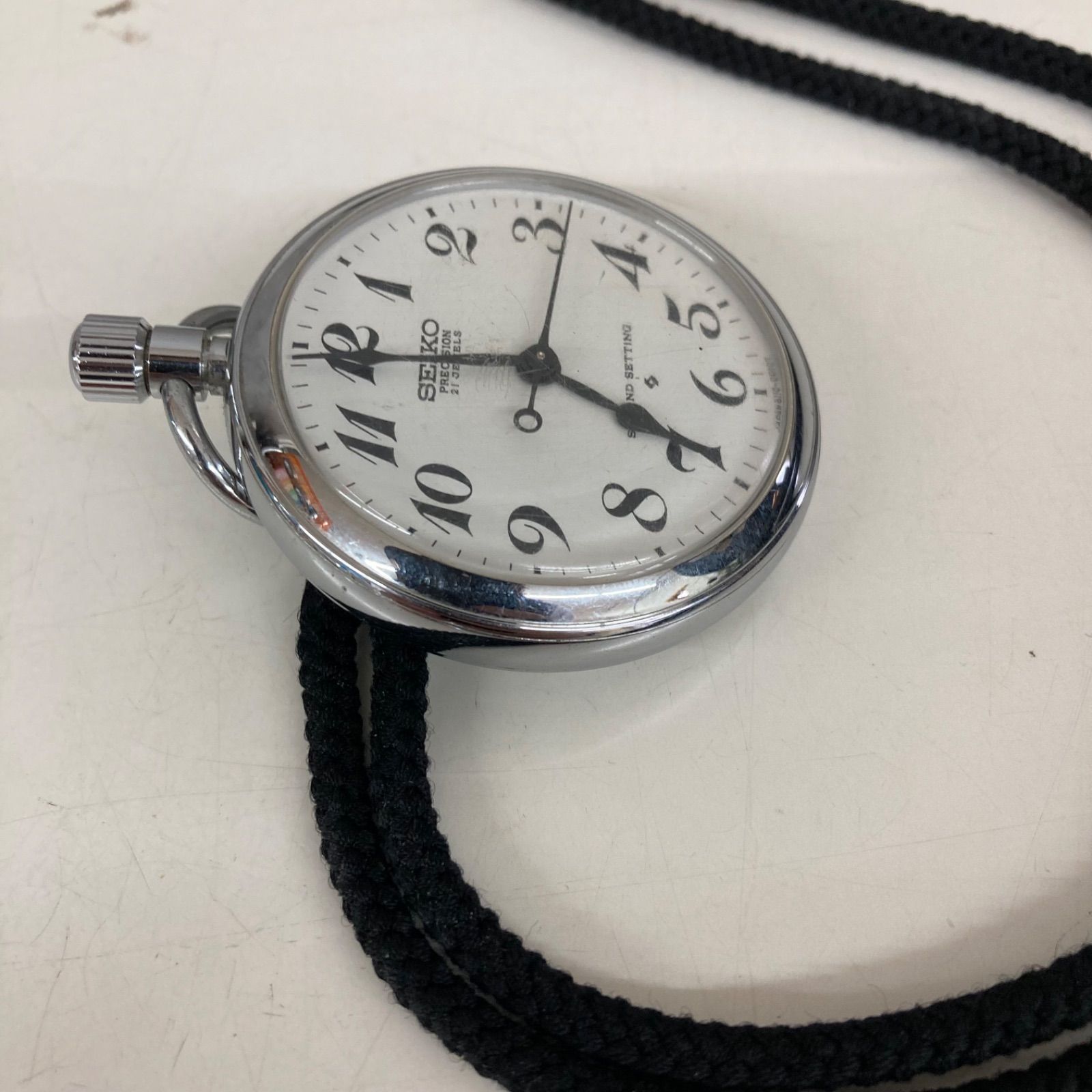 SEIKO セイコー 手巻き式懐中時計 動作確認済 国鉄 鉄道時計