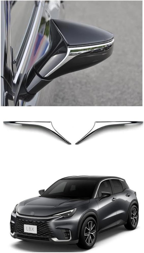 レクサス LBX10系 ドアミラーガーニッシュ クロムメッキ 外装