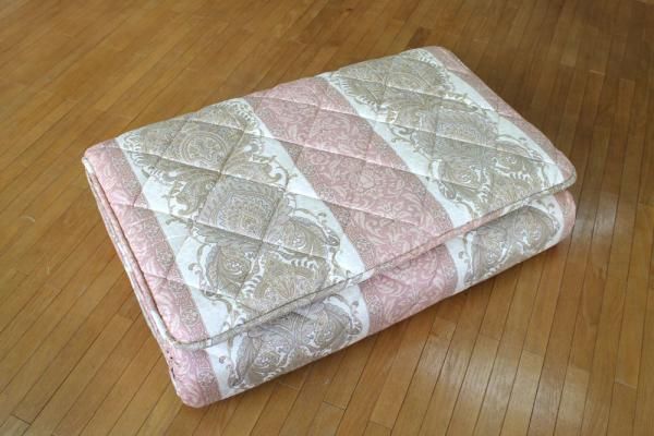 3営業日で発送 ルナール 高通気かさ高3層かるがる軽量敷ふとん 120×205cm ピンク 5794-siki-sd-p