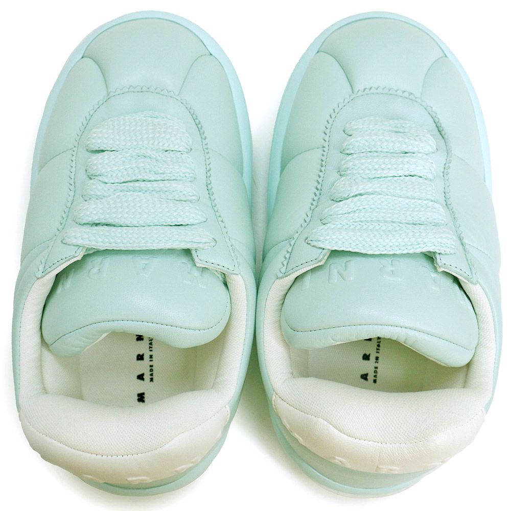 ◆MARNI 最新作◆ビッグフット 2.0 スニーカー/3色◆ MARNI☆関税込☆ビッグフット 2.0 ロゴエンボスレザースニーカー