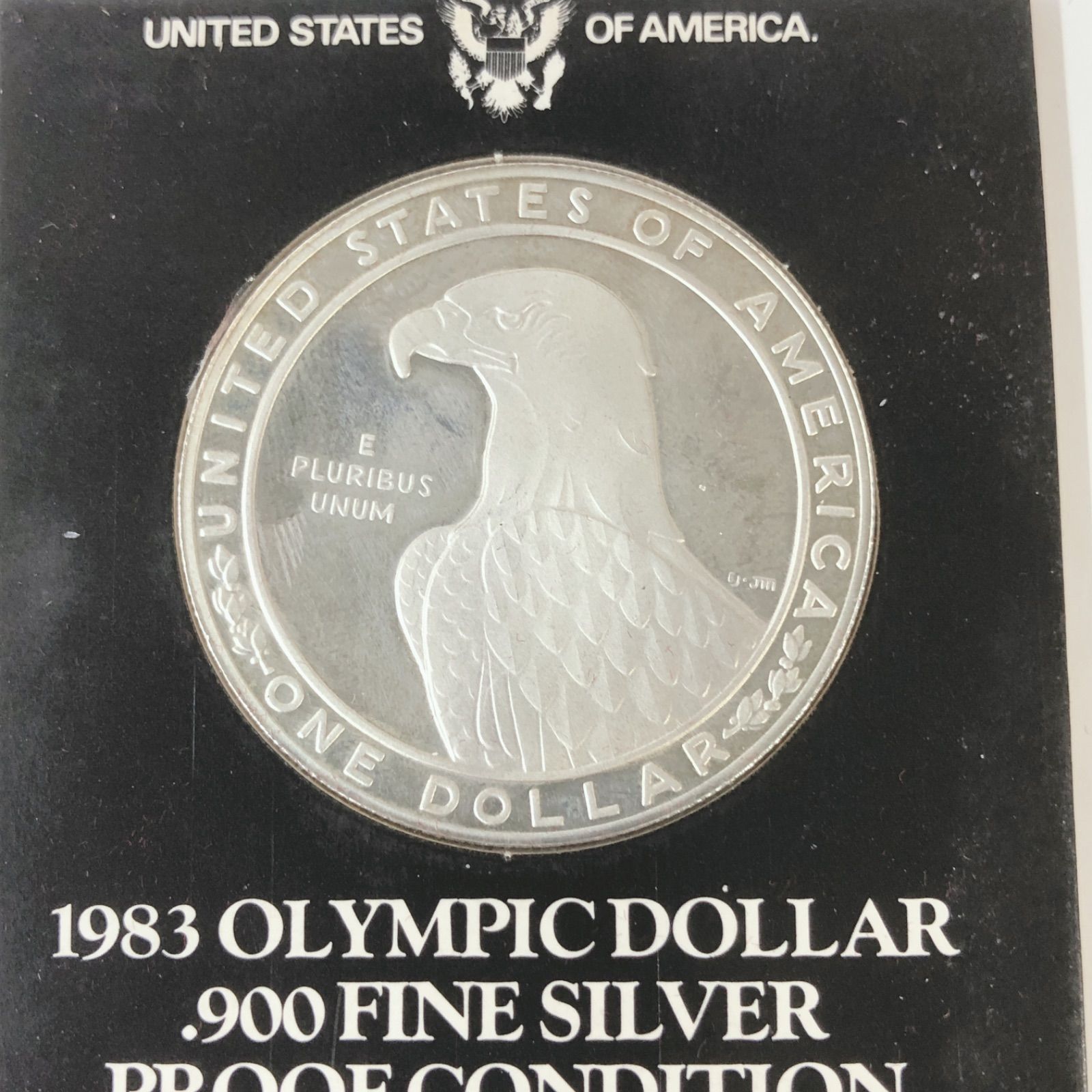 1983年 ロサンゼルス オリンピック 銀貨1枚 - メルカリ