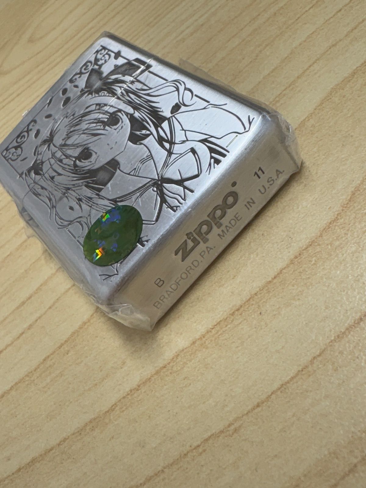 zippo D.C. Ⅲ RIKKA 森園 立夏 特殊加工 両面デザイン 希少モデル ダ 