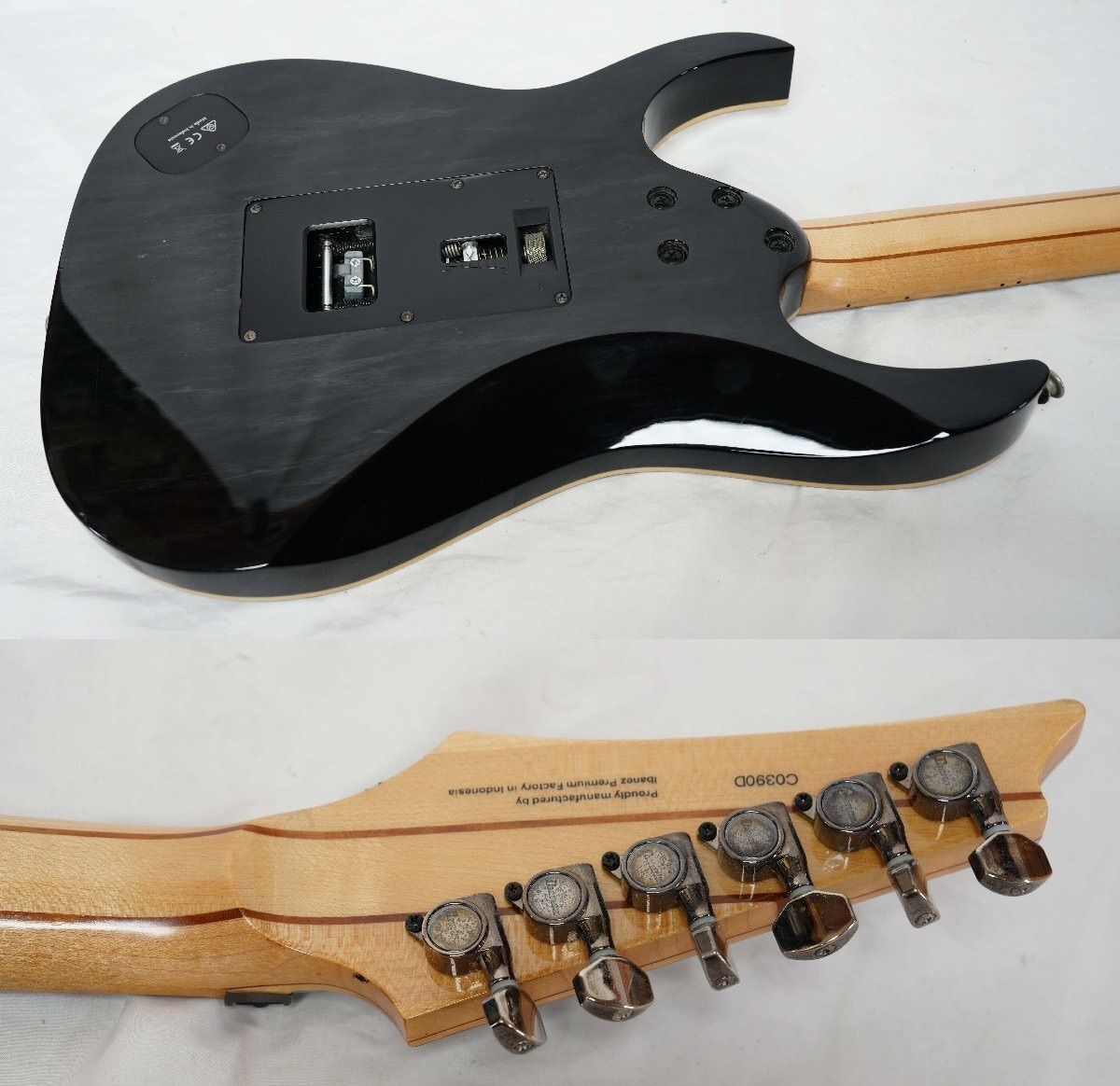 ☆Ibanez☆PREMIUM RG950QMZ Black Ice HSH アイバニーズ キルト