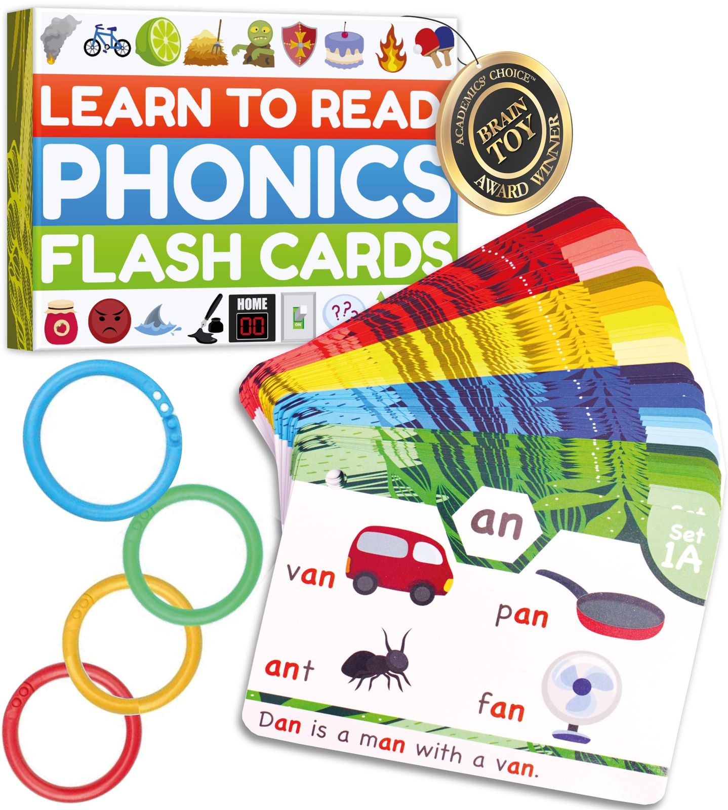 フォニックスフラッシュカード - 20段階で読むことを学ぶ - Digraphs CVCは長い母音をブレンドします - 4~8歳の子供向けゲーム 幼稚園 1年生 2年生 ホームスクール 教育 学習アクティビティ 