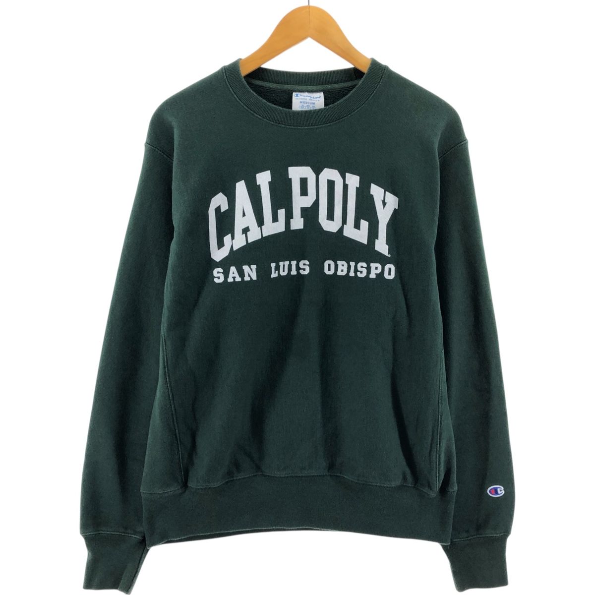古着 チャンピオン Champion REVERSE WEAVE リバースウィーブ カレッジスウェットシャツ トレーナー メンズM相当|eaa546946