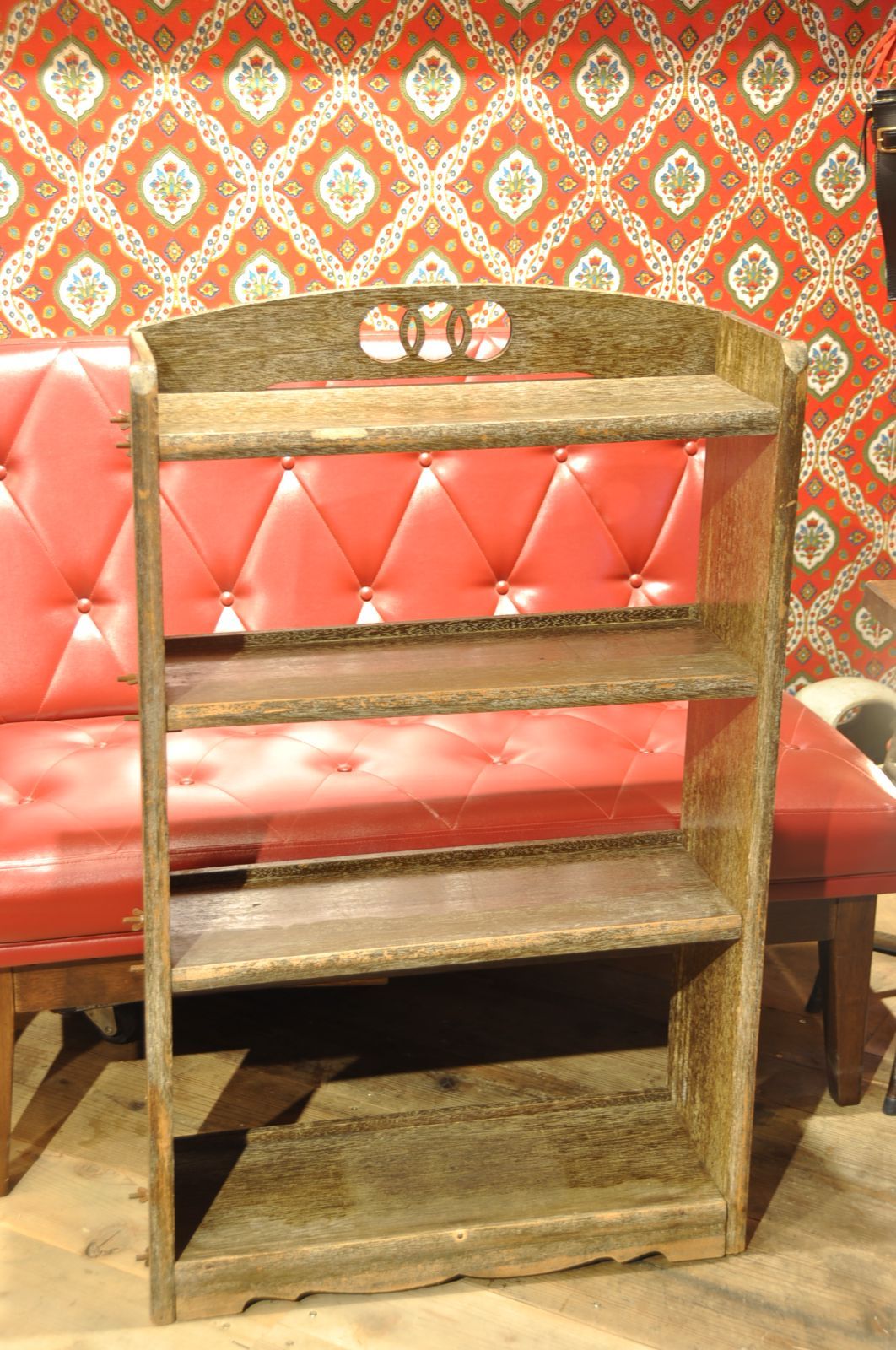 卸売 棚 木製 飾り台 古道具 アンティーク ヴィンテージ レトロ 昭和