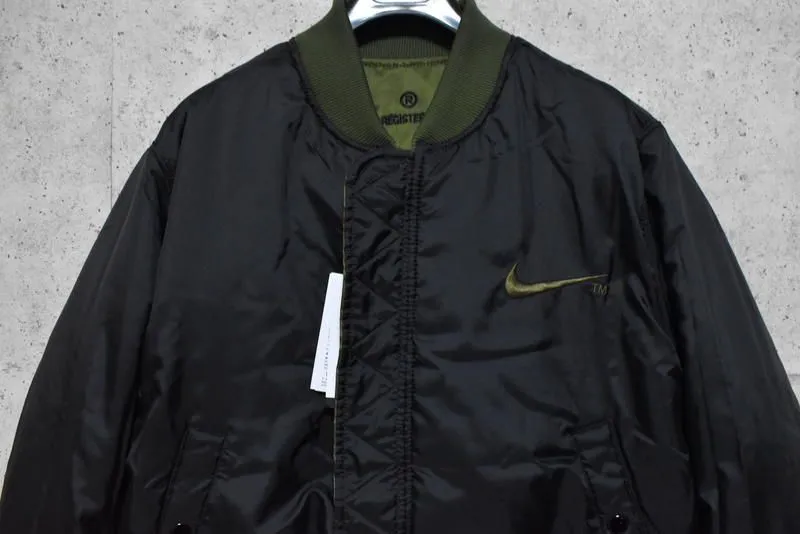 NIKE SYNFL SWOOSH ボンバージャケット M MA-1 中綿 DD6056-326 シンセティックフィル スウッシュ  BOMBER|mercariメルカリ官方指定廠商|Bibian比比昂代買代購