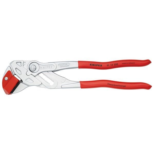 KNIPEX クニペックス タイルブレーキングプライヤー プラスチックコーティング サイズ58×40×250mm パック入 9113-250SB