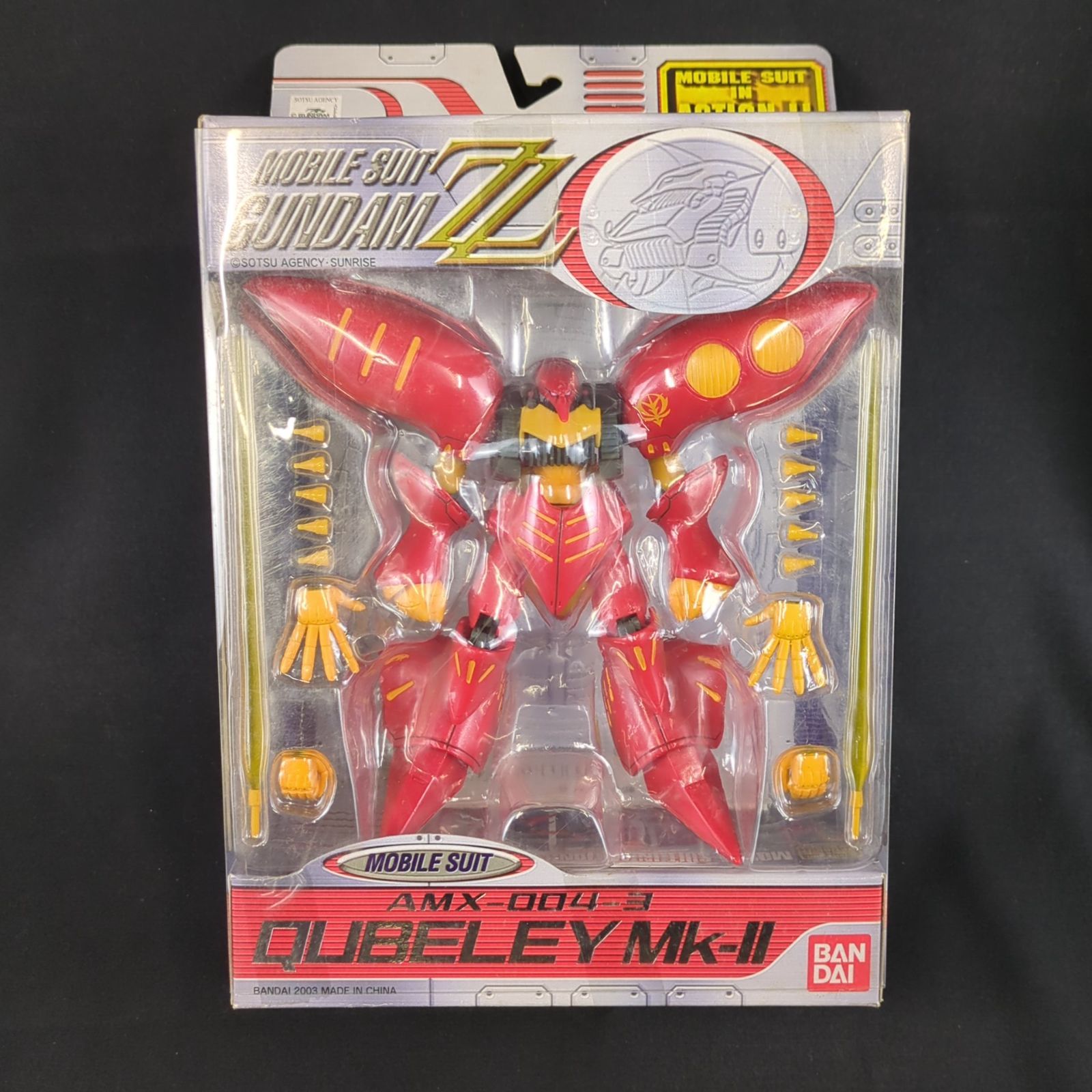 品 バンダイ MS in ACTION!! モビルスーツ イン アクション 機動戦士ガンダムZZ AMX-004‐3 キュベレイ Mk-Ⅱ