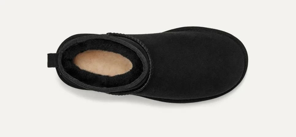 UGG　1116109-CLSC-ULT-MINI-BLACK-US5-22　 22.0cmムートンブーツ並行輸入品