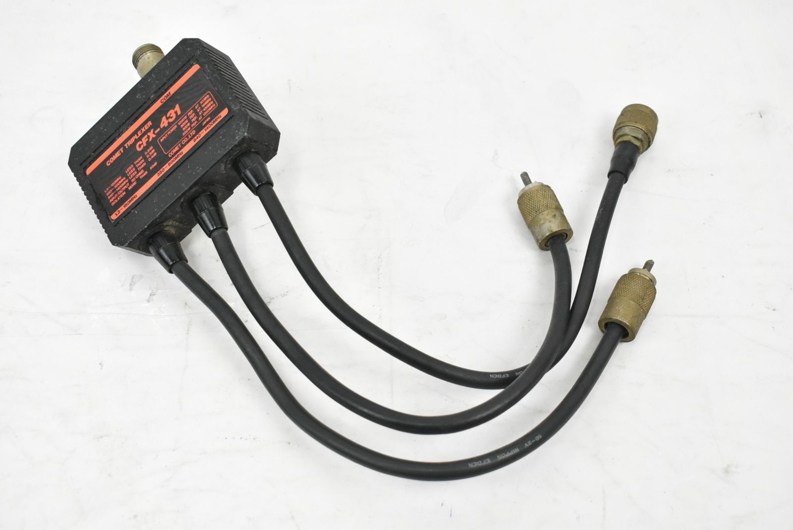 現状品 コメット トリプレクサー CFX-431 COMET 無線機 アマチュア ITDLPKF7GF8O-D-J00-byebye