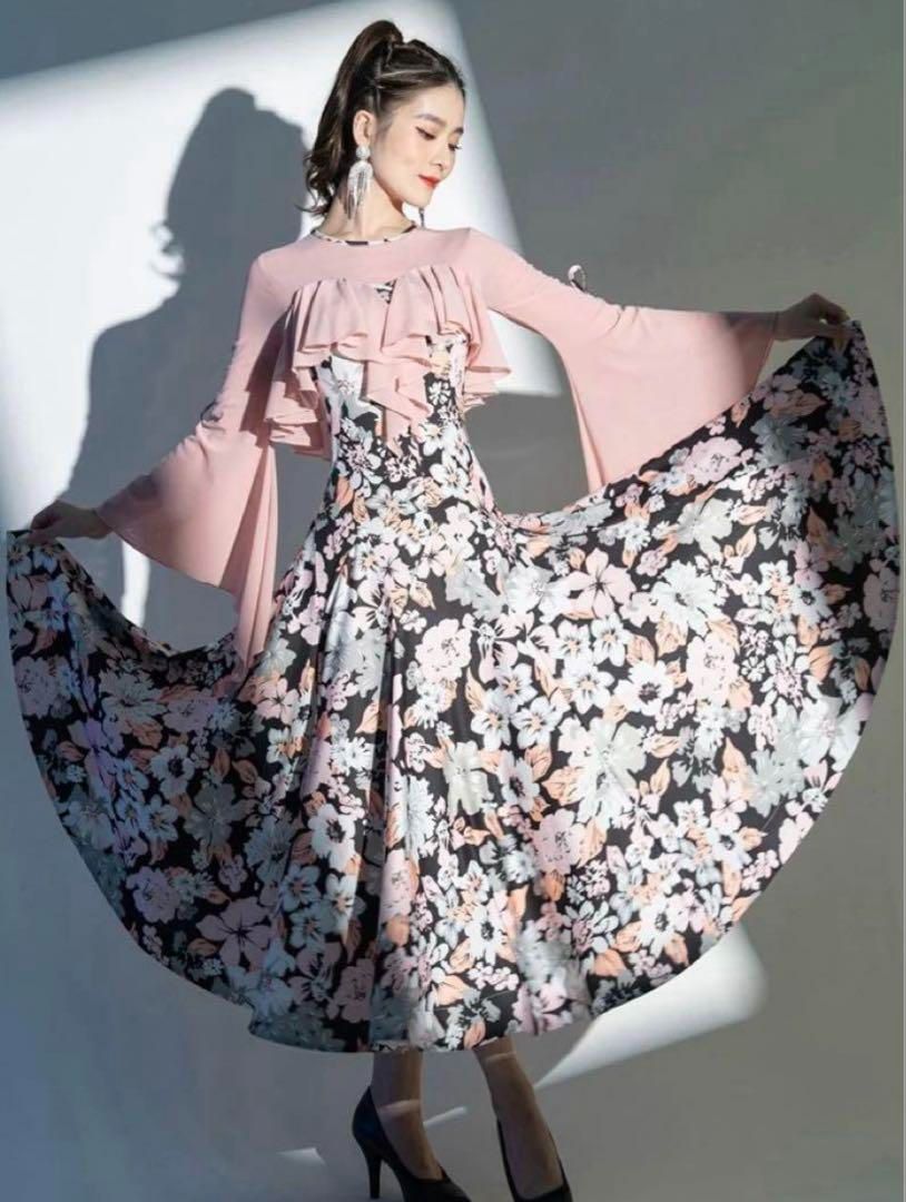 スタンダード向け練習着♪可愛いデザインで練習着にもダンスパーティにもオススメ！ 新品未使用 スタンダード向け練習着♪可愛いデザインで練習着にも