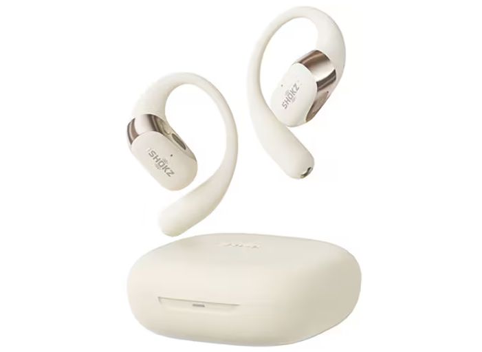 ショックス Shokz 完全ワイヤレスイヤホン OpenFit 2 オープンイヤー型 Bluetooth対応 ベージュ SKZ-EP-000046