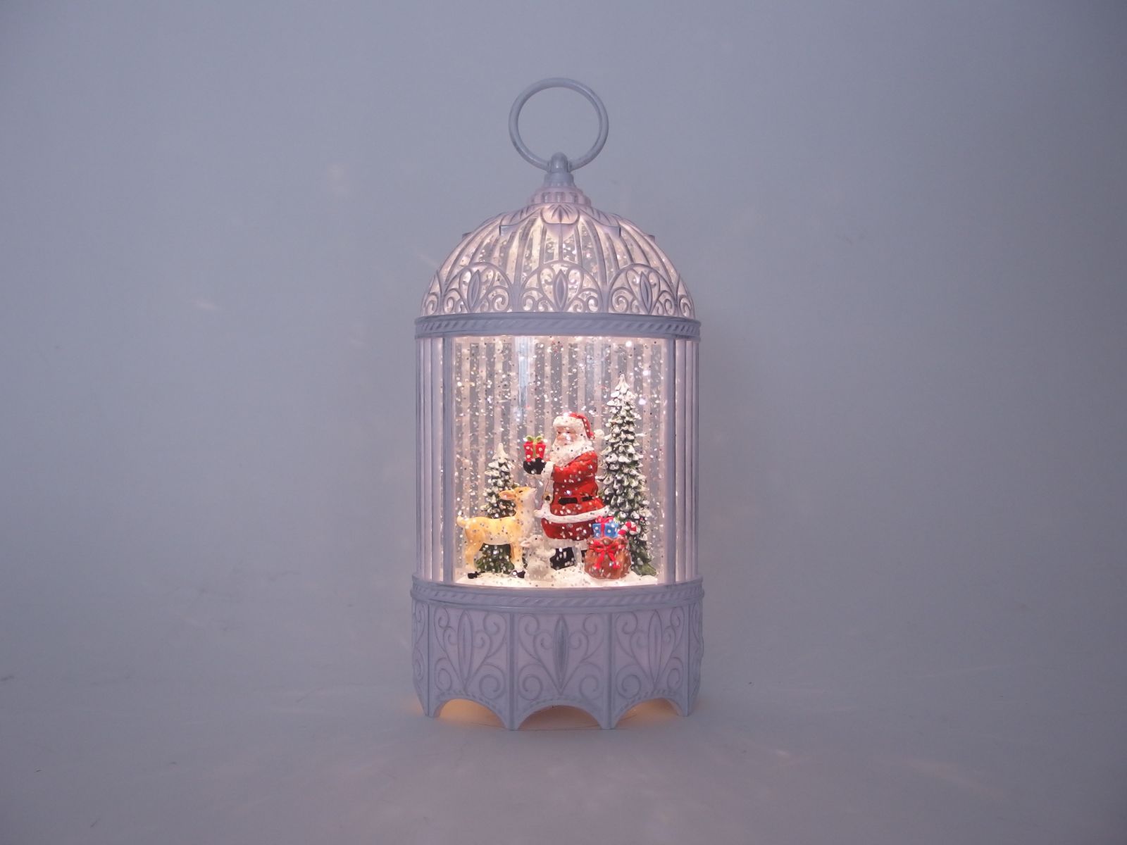 お値下げ】ケージ型 バブルLEDライト コレクション サンタ スノー