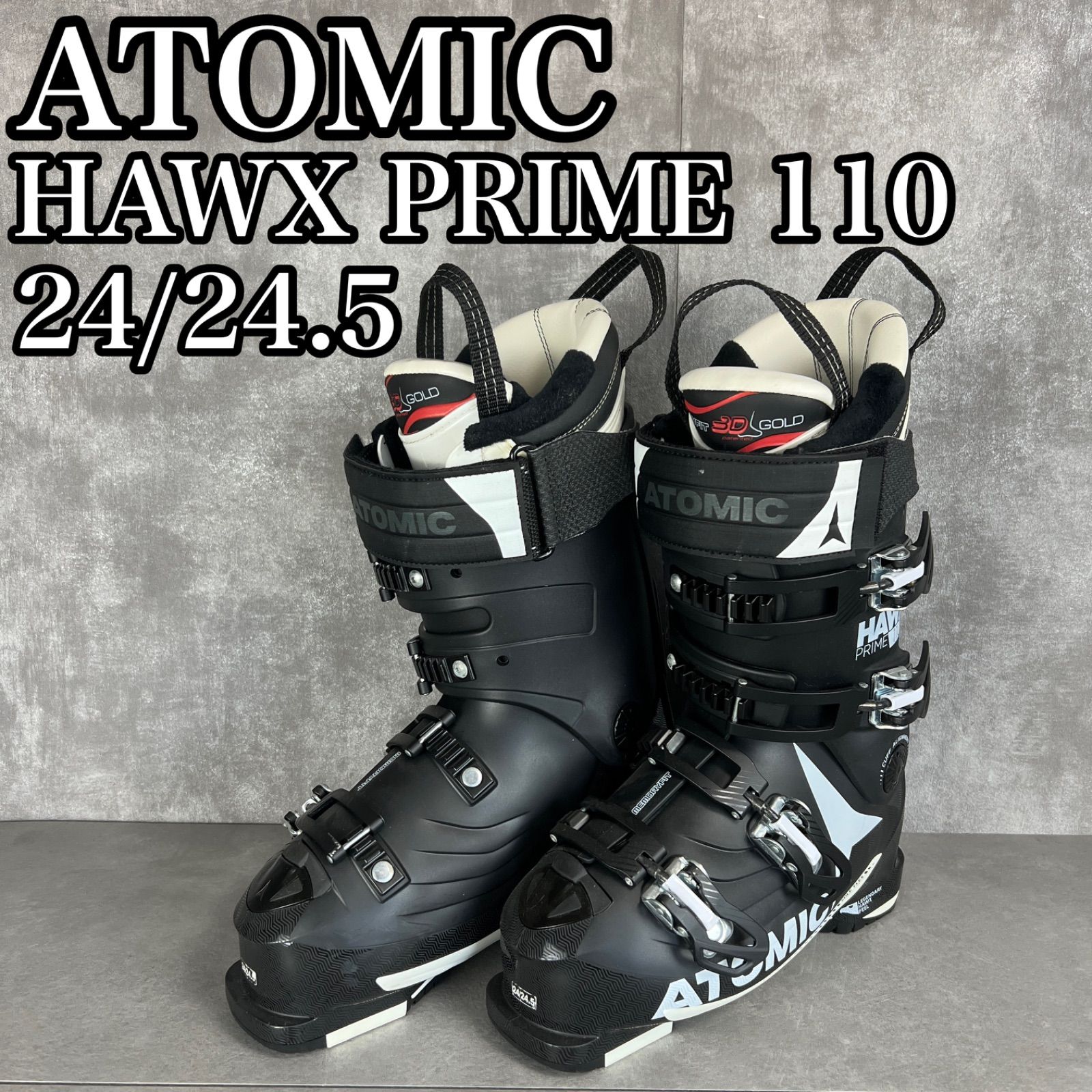 フォローで20％割クーポン配布中 比較的 アトミック スキーブーツ HAWX PRIME 110 24.0～24.5cm 冬スポーツ スノー 雪山 ゲレンデ 冬休み 春休み シーズン 中級者 上級者 25S3190TR00001