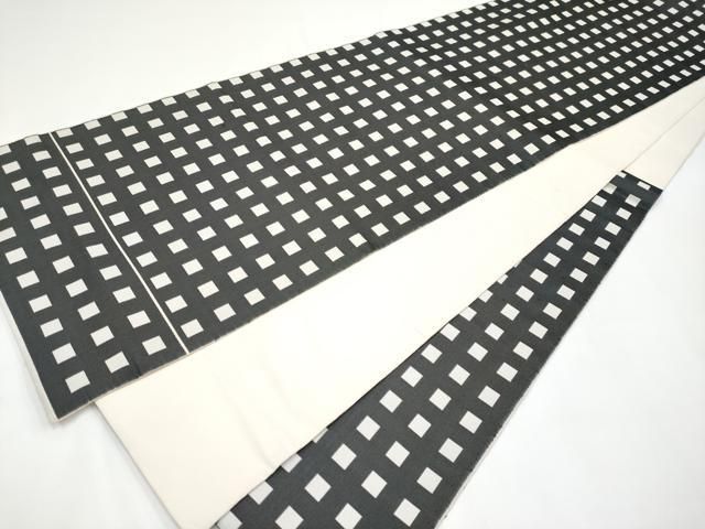 平和屋着物□極上 世界的人形師 辻村寿三郎 ジュサブロー 六通柄