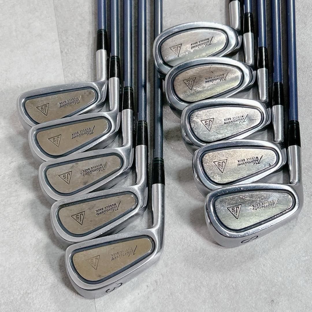 W749 左利き BRIDGESTONE マッスルバック アイアンセット10本 W749 左利き BRIDGESTONE マッスルバック アイアンセット10本
