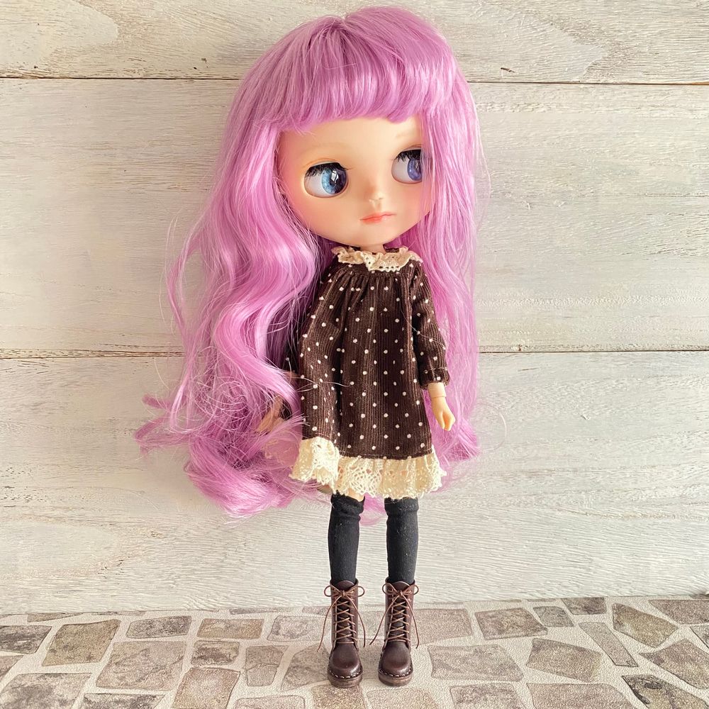 ネオブライス&ピュアニーモSリカちゃん シンプルレースアップ ネオブライス&ピュアニーモSリカちゃん シンプルレースアップ