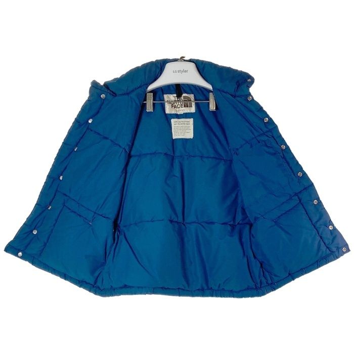 ☆THE NORTH FACE ザノースフェイス 茶タグ USA製 80's ダウンベスト