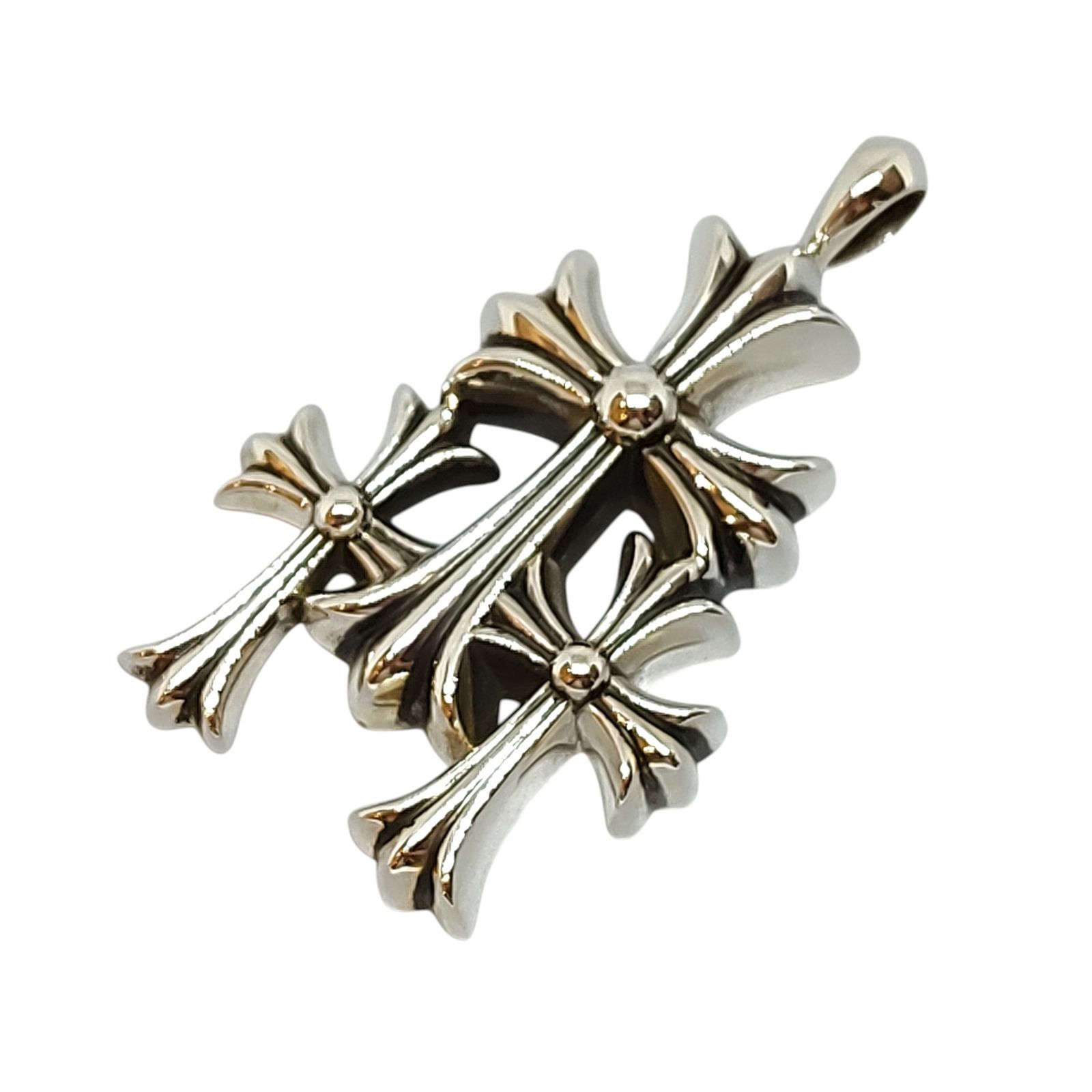 Chrome Hearts クロムハーツ トリプルクロス スモール 3CH ペンダント