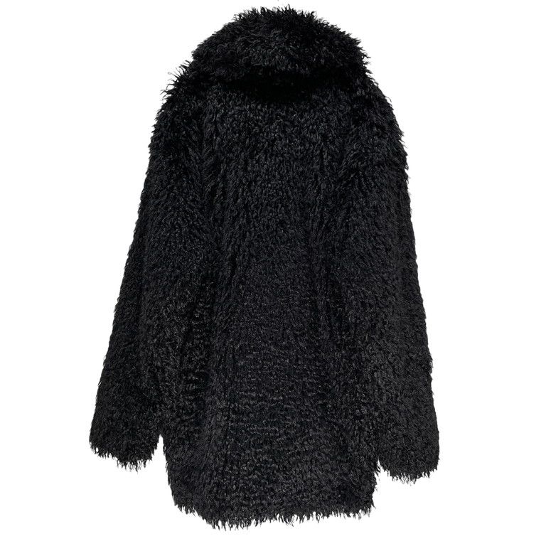 S'YTE Yohji Yamamoto 22AW Poudre Fur Roof Top shawl collar coat プードルファーコート  ジャケット UV-Y13-934 - メルカリ