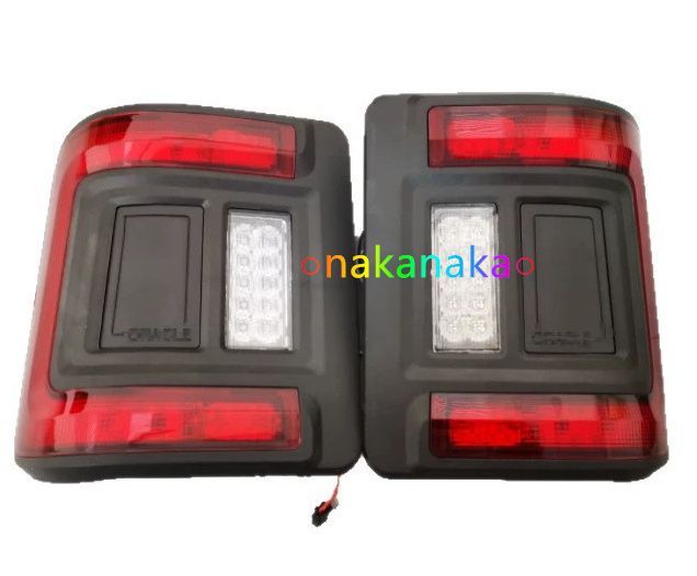 ジープ ラングラー JL 用 LED テールライト 2018- モデル ストップ＆バックアップランプ リアコンビネーションランプ FFCRYSTALESIA_COM