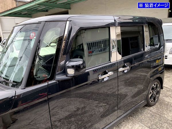 jf3カスタムメッキピラージャンク N-BOX NBOXカスタム JF3⁄JF4 メッキパーツ ステンレスピラー