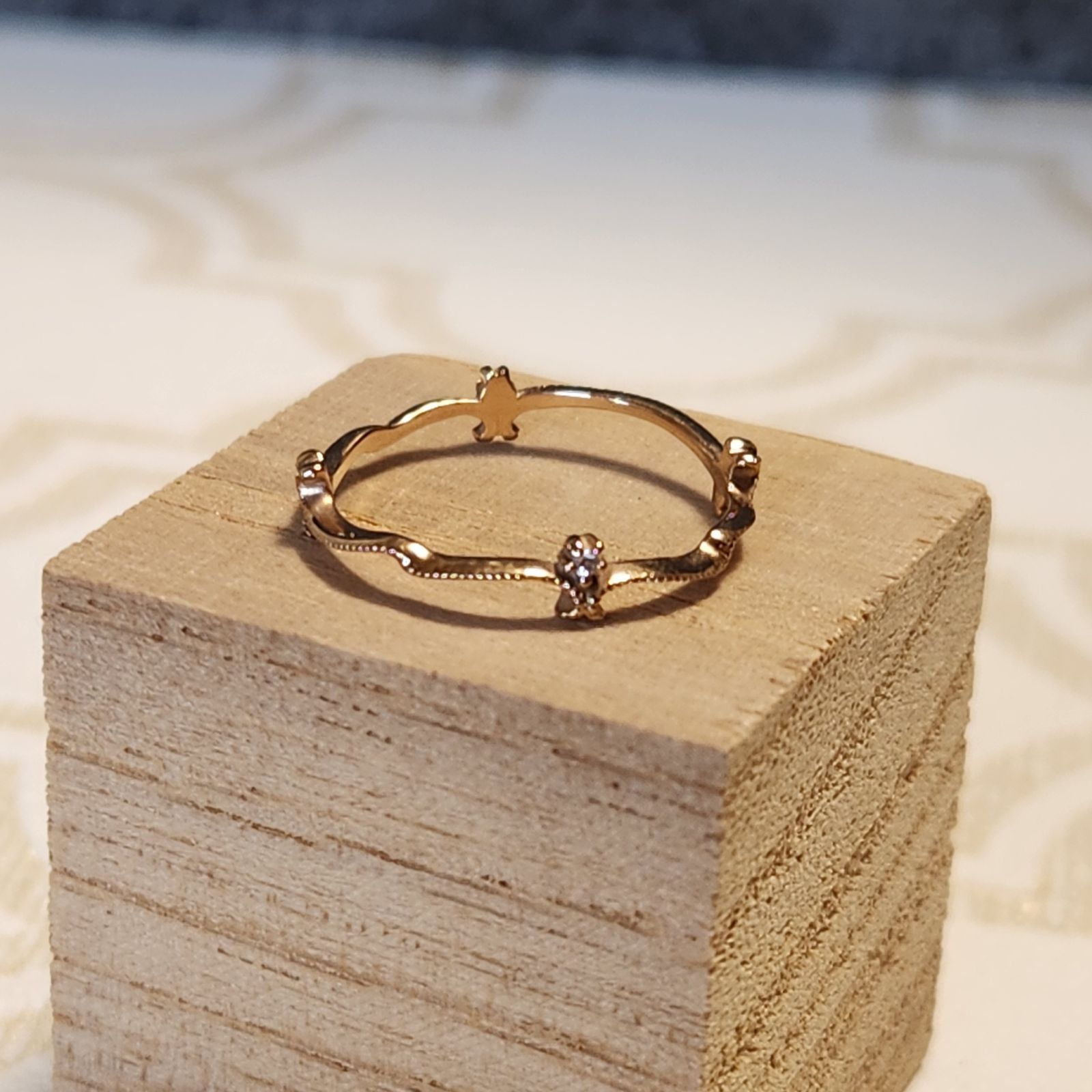 Yoshinob Abheri K18 ダイヤモンド リング3本セット - メルカリ