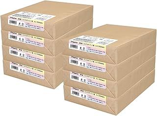 長門屋商店 マルチケント紙 美彩紙 びさいし ホワイト ISO白色度99.5% A4 ナ-962V 8冊セット 2000枚入