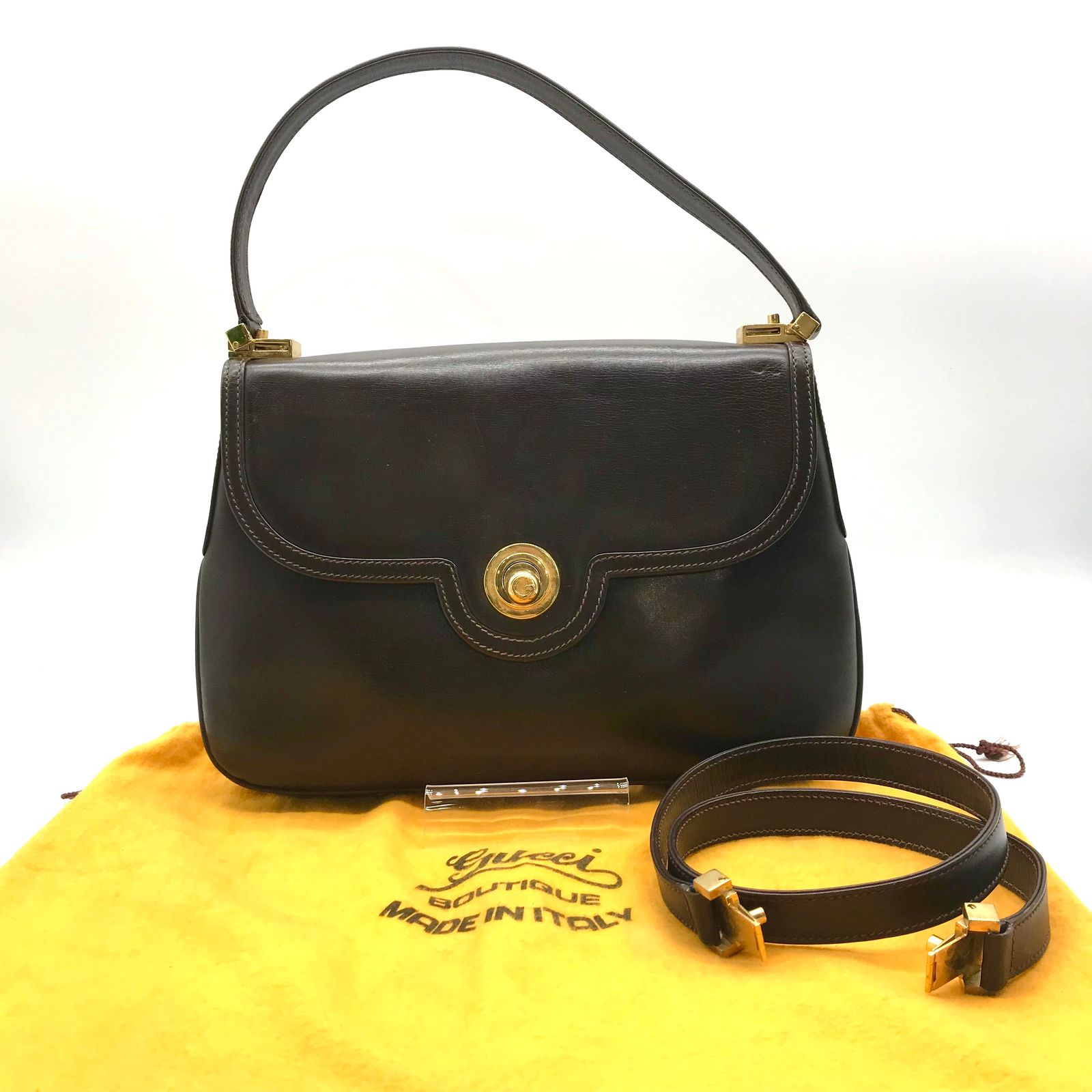 良品 GUCCI グッチ オールドグッチ 2WAY ハンド ショルダー バッグ ブラウン k749 GUCCI グッチ オールドグッチ 2WAY ハンド ショルダー バッグ ブラウン