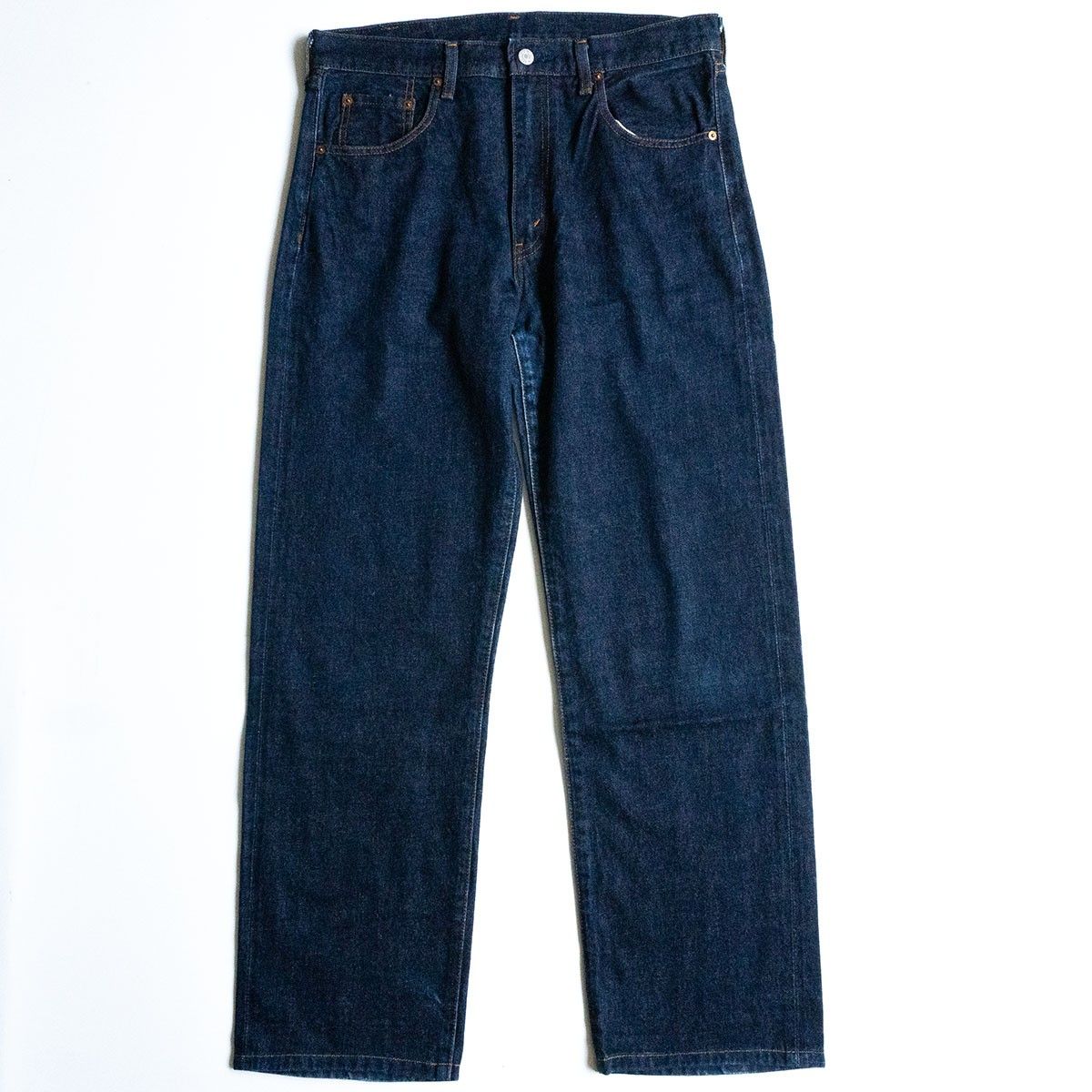 【美品★W34 L36】リーバイス　502　ビッグE　セルビッチ　濃紺　デニム 美品☆W34 L36】リーバイス 502 ビッグE セルビッチ 濃紺 デニム