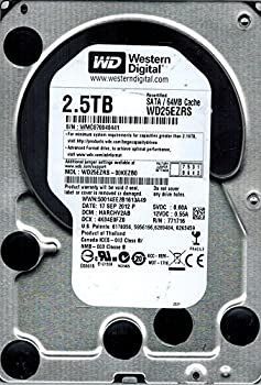 【中古-非常に良い】 Western Digital wd25ezrs-00kezb0?2.5tb DCM harchv2ab