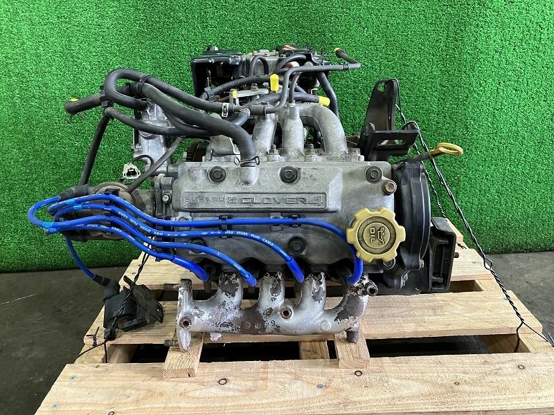 サンバー KS4 エンジンASSY S-DX三方開 4WD