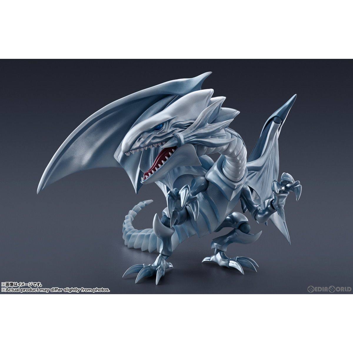 S.H.MonsterArts モンスターアーツ 青眼の白龍 ブルーアイズ ホワイト ドラゴン 遊 戯 王デュエルモンスターズ 完成品 可動フィギュア バンダイスピリッツ