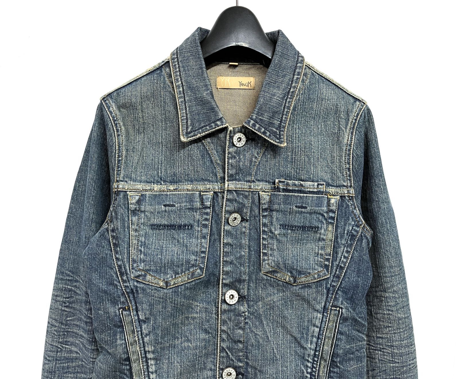 Gジャン ヤヌーク ヤヌーク YANUK EMILY デニム ジャケット ストレッチ