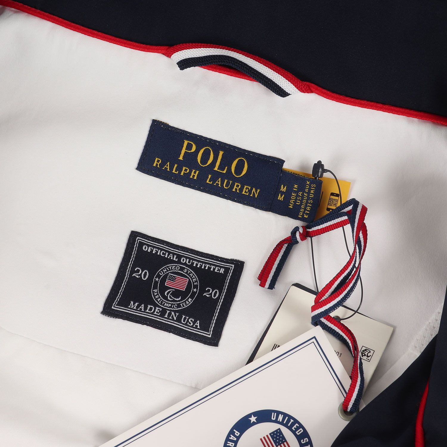 新品】POLO Ralph Lauren ポロ ラルフローレン ジャケット 白 ホワイト 